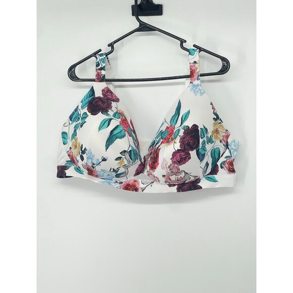 Caique‎ Bra Lightly Lined Full Coverage Floral 46DD - Picture 1 of 5